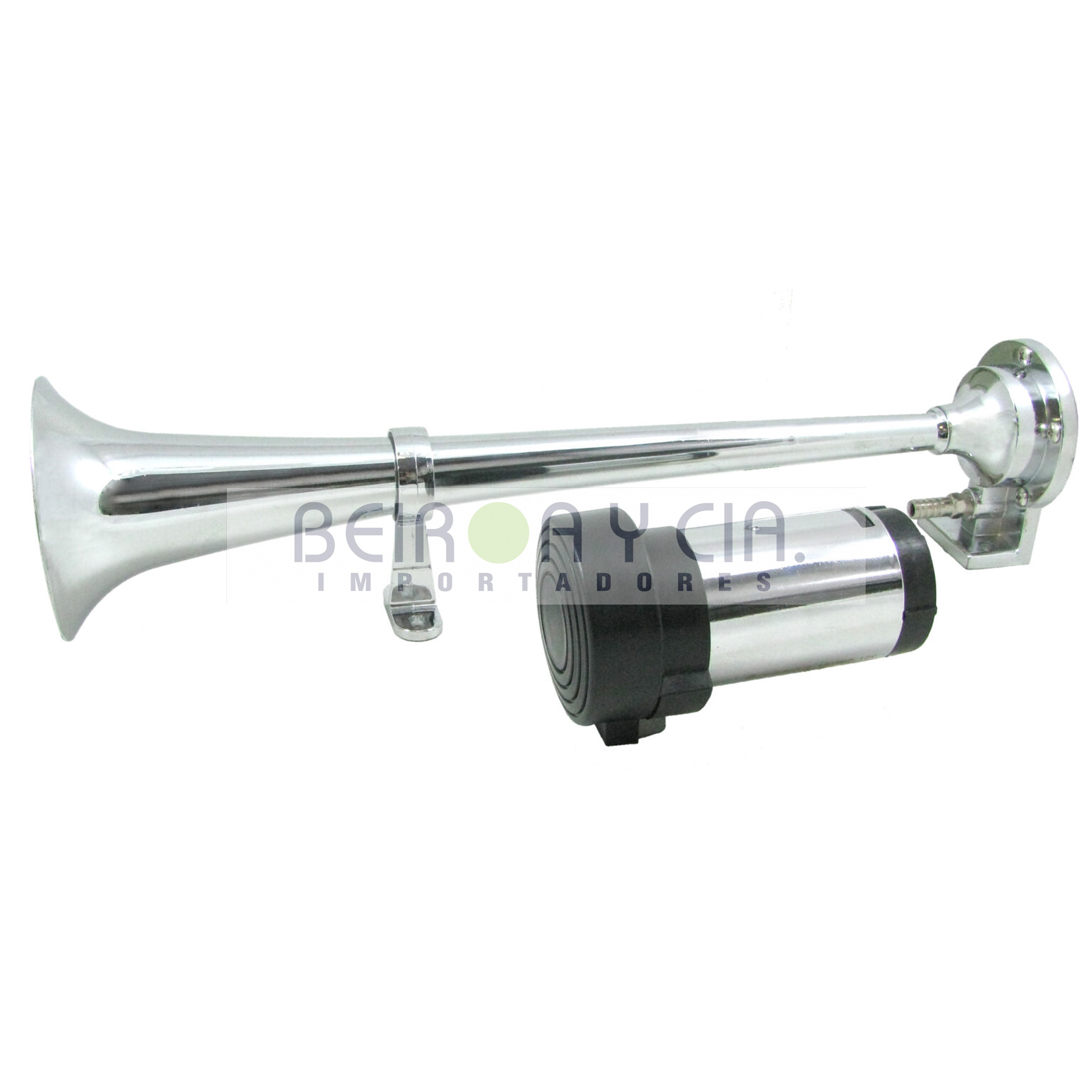 BOCINA GAUSS 1 CORNETA C/COMPR. TIPO CAMION 24V