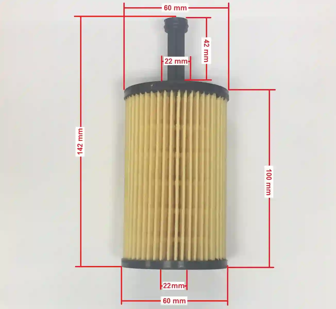 Filtro de aceite tipo cartucho