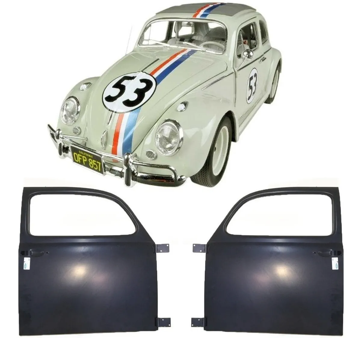 Par Puerta Vw Fusca 67 68 69 70 71 72 73 74 75 76