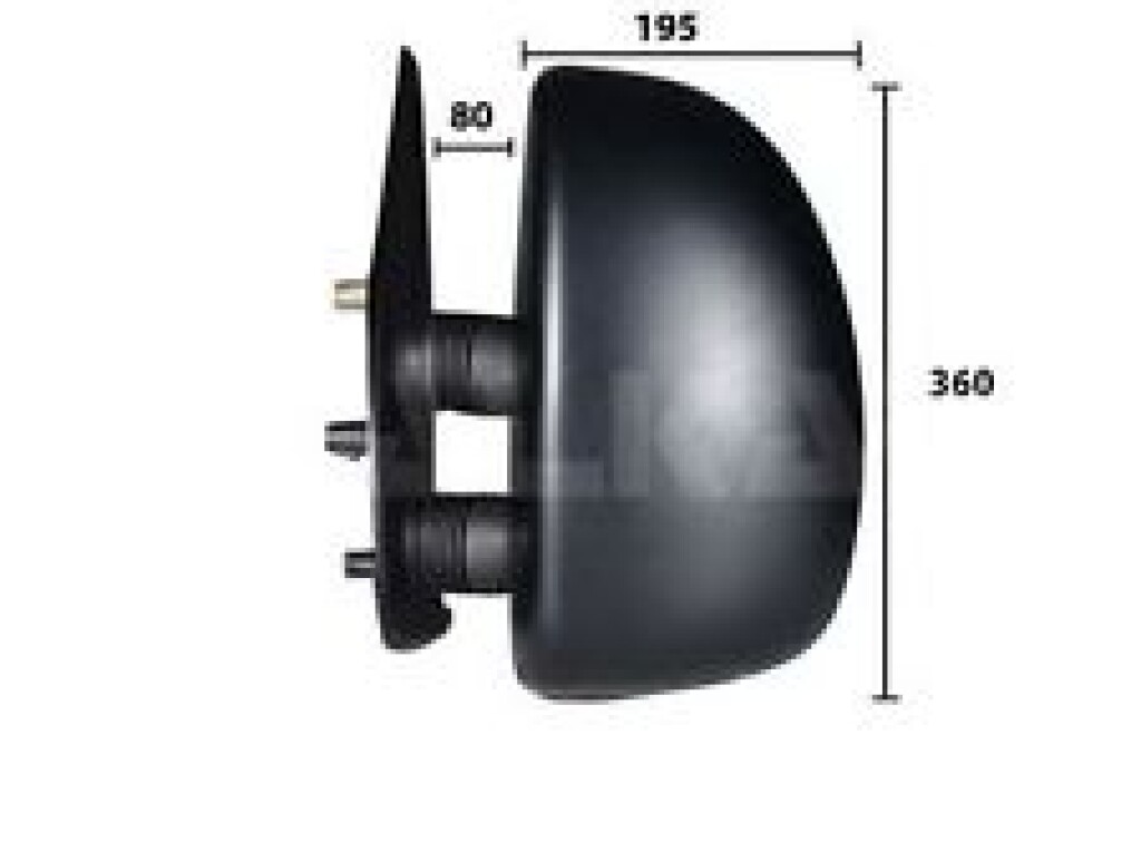 Espejo retrovisor exterior derecho