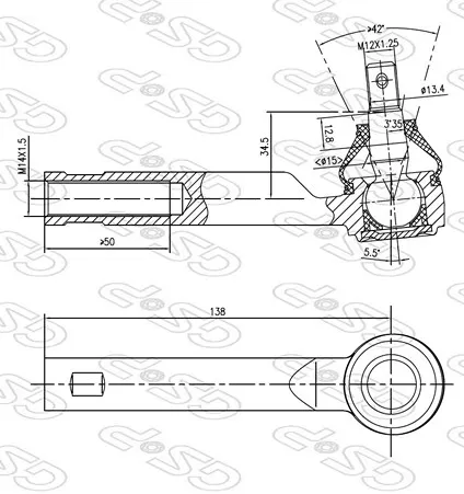 PUNTERO SUBARU LEGACY 94 (4WD) GSP