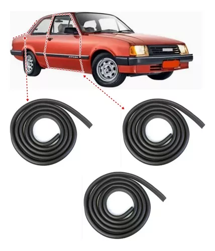 Kit de burletes para puertas y maletero