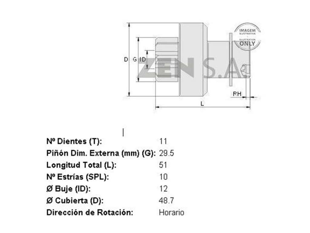 BENDIX N-DENSO FI FIORINO 1.7 DSL MARELL