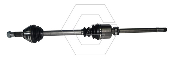 SEMIEJE DERECHO PEUGEOT BOXER 2.5D/TD CON MOTOR IVECO