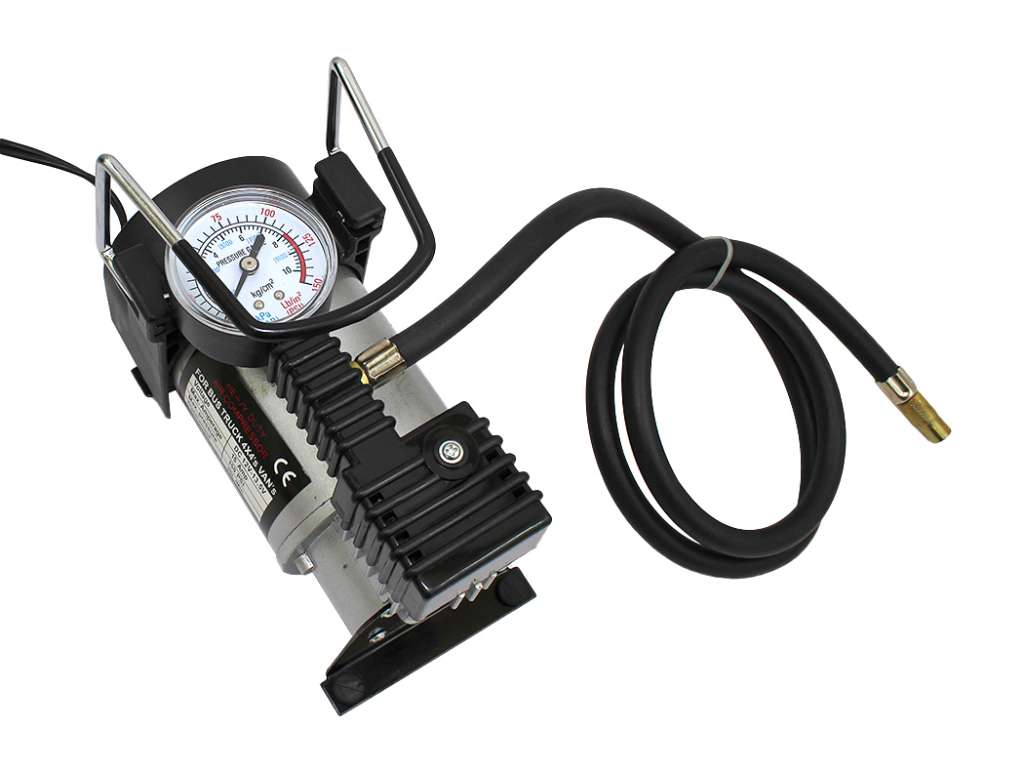 COMPRESOR UNIV. 12V 140PSI REFORZADO