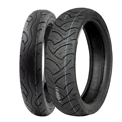 Combo Moto 90/90-17 Y 110/80-17 TL BY-2300 y BY-458 F