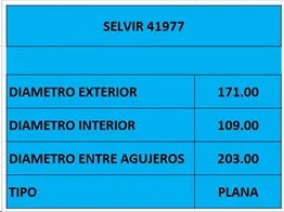 PLACA EMBR DAEWOO-SUZUKI (170mm) WESTLAKE