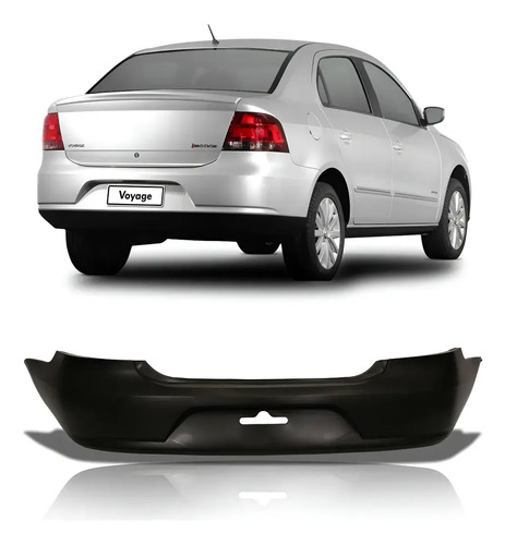 Paragolpe Trasero Volkswagen Gol G5 2009 – 2013 Sedan