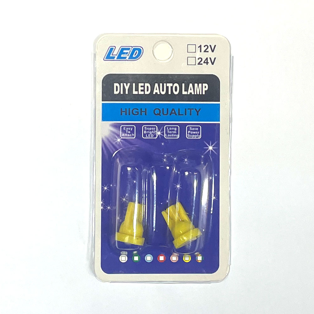 Lámpara T10 W5W LED ámbar