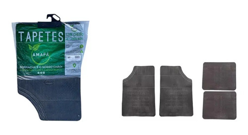 Alfombra Universal 4 Pcs Alta Calidad Amapa Auto