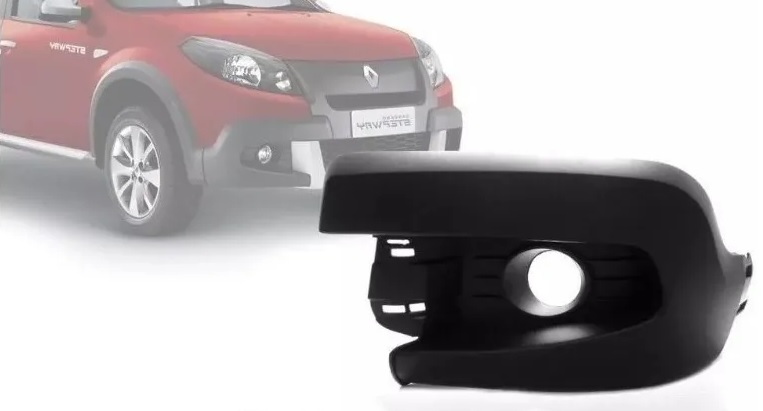 MOLDURA PARAGOLPE DELANTERO RENAULT SANDERO STEPWAY 2011 DERECHO ALTERNATIVO T/CAMINERO [ALTERNATIVA]