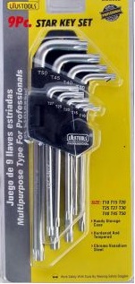 LLAVES TORX 9 PIEZAS UYUSTOOLS DEC902 MEDIA