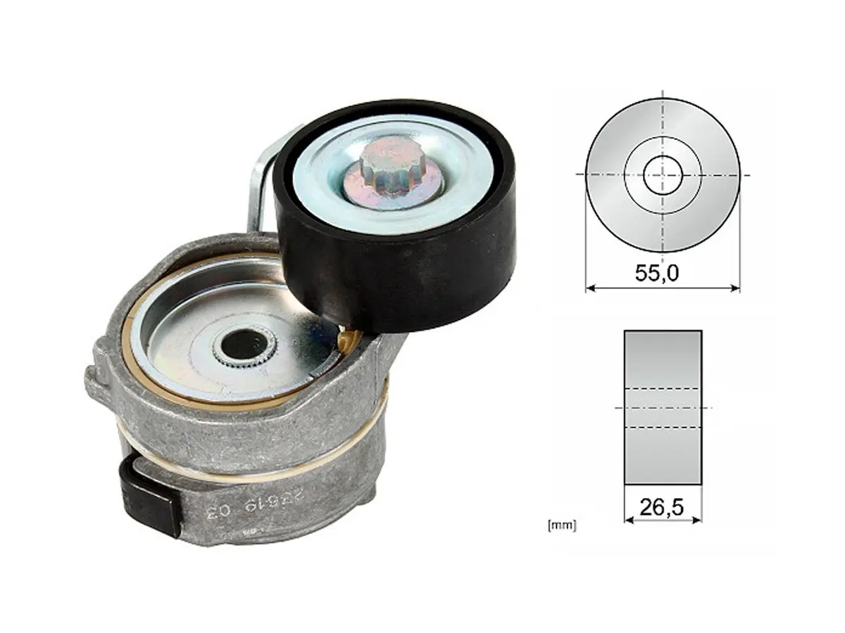 Tensor De La Correa Chevrolet Corsa Citroen C4 Cactus/C3 Aircross/C3 Opel Grandland/Corsa Peug 301/208/3008/308/308 Sw/2008 I