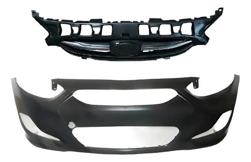 Paragolpe Delantero Y Careta Para Hyundai Accent 2012 2025