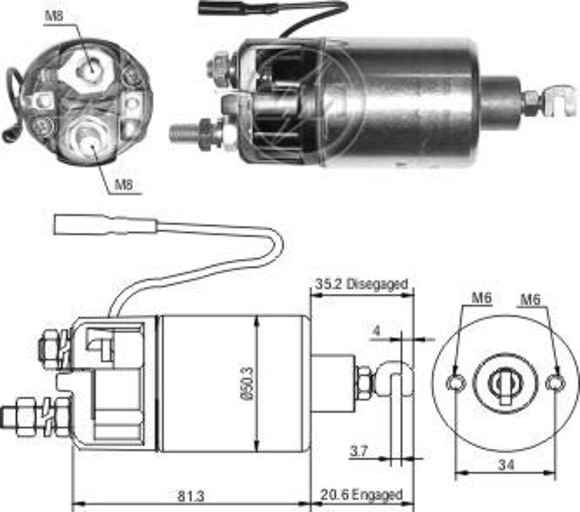 AUTOMATICO ARRANQUE TOYOTA/SUZUKI C/DENSO