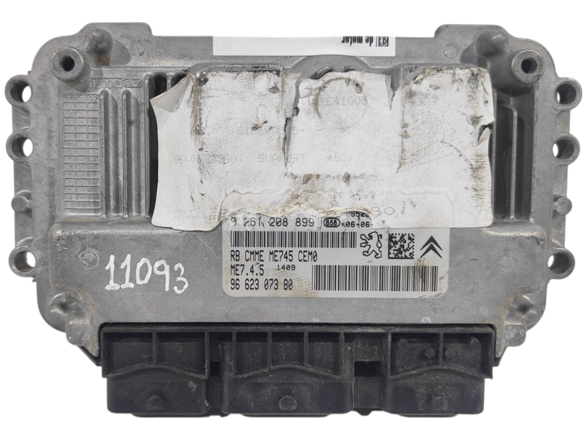 ECU de motor Citroen C4 I 1.6i 109HP 2006, Ref: 11093-K3C6