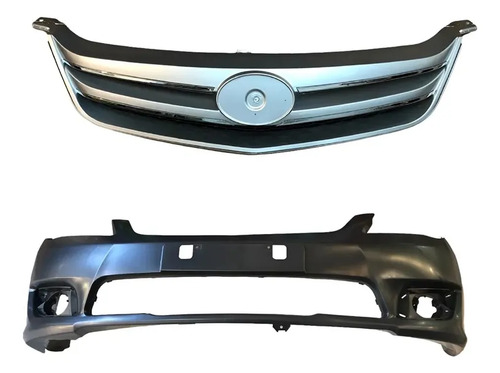 Kit Paragolpe Delantero Con Careta Central Byd F3 New