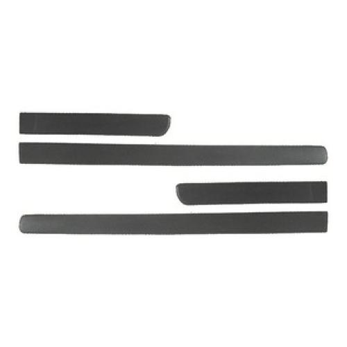 JGO. FRISOS LAT. UNIVERSALES NEGRO 4 PTAS. (90+67CM) GOL GV GVI MERIVA ONIX AGILE UNO CELTA CORSA 4