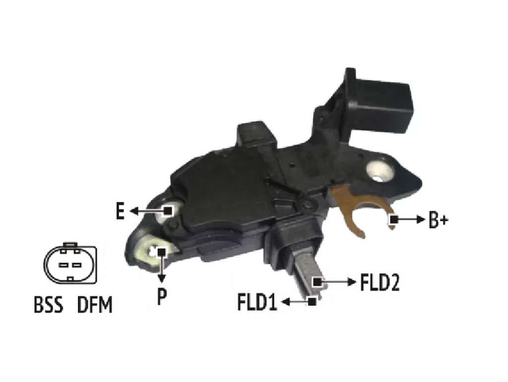 REGULADOR ALTERNADOR BOSCH MB 05/06 12V