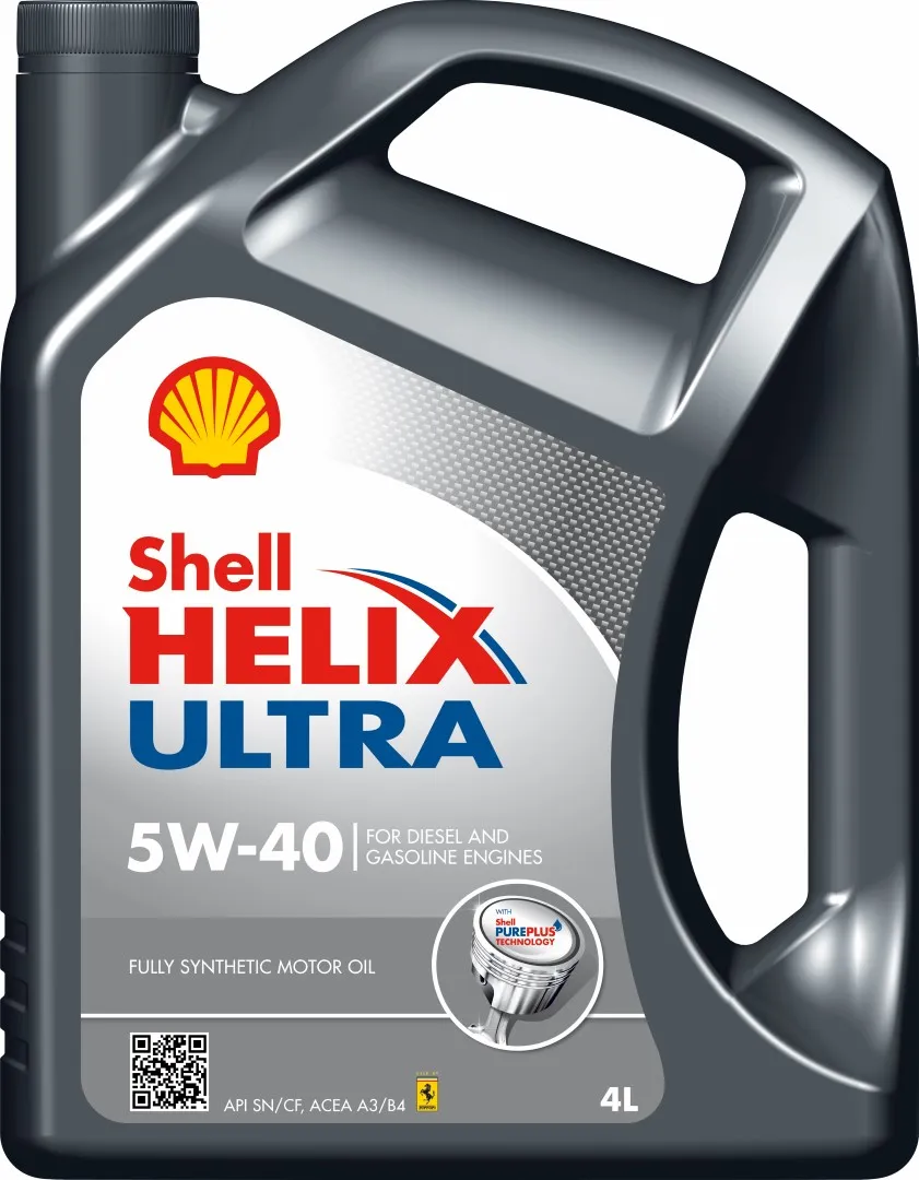 Aceite Sintético Shell Helix Ultra 5W-40 (4 Litros)