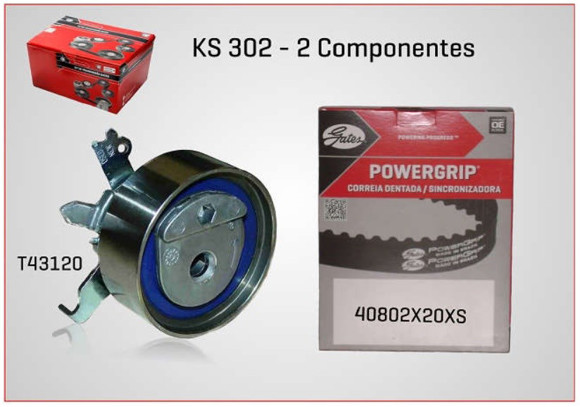 KIT DE DISTRIBUCION CHEVROLET ASTRA/VECTRA/KADETT 1.8/2.0 8V