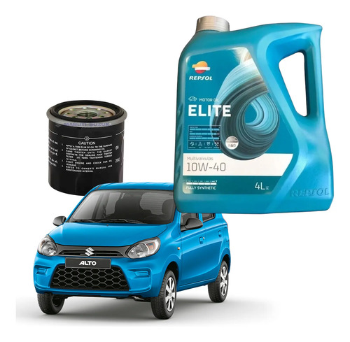 Filtro + Aceite Suzuki Alto 0.8 Nafta