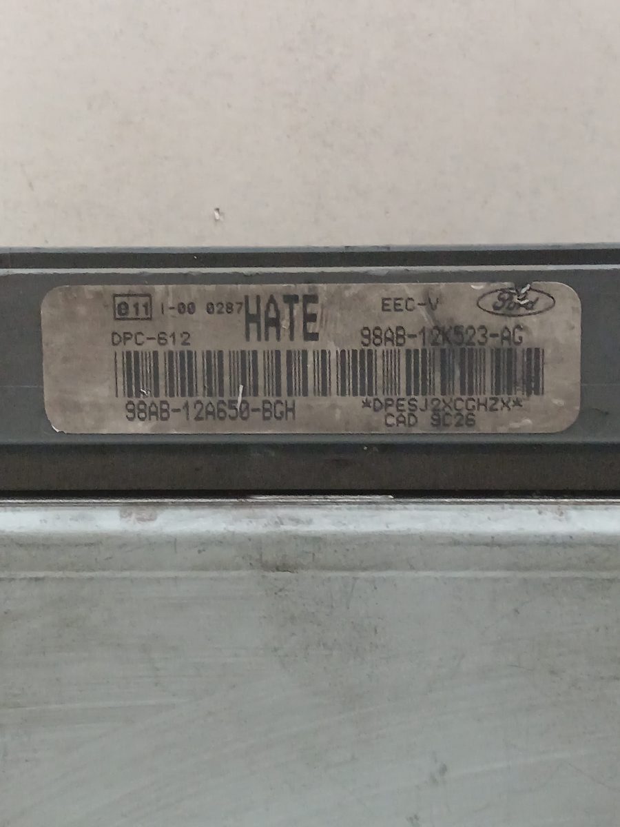 Centralita Motor Uce Ford Focus Berlina (CAK) 1998-2004 Ghia 1.8L 85kW 98AB12A650BGH