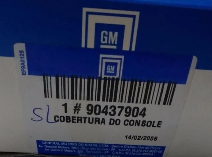Tapa Consola Central Chevrolet Zafira 2002 A 2012