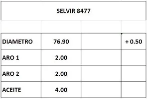AROS  76.9mm MITSUBISHI 81 0.50