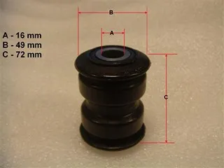 BUJE ELASTICO TRA FIAT FIORINO-STRADA 94 (GDE) (B)