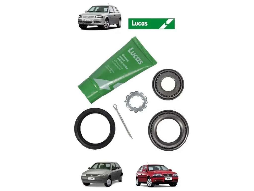 Kit de rulemán de rueda trasero