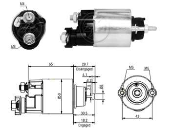 SOLENOIDE N-DENSO HO CIVIC 1.7 01/05 12V