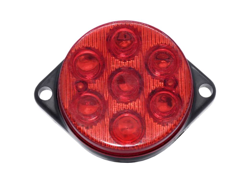 FARO LATERAL UNIV. RED. LED ROJO 12V
