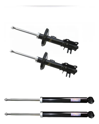 Kit Amortiguadores Delanteros Traseros Chevrolet Sonic