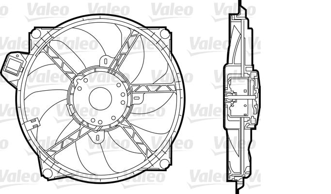 MOTOR ELECTROVENTILADOR RENAULT FLUENCE MEGANE III [VALEO]