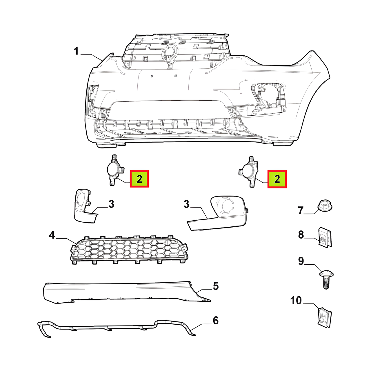 TAPA CAMINERO IZQ. -ORIGINAL