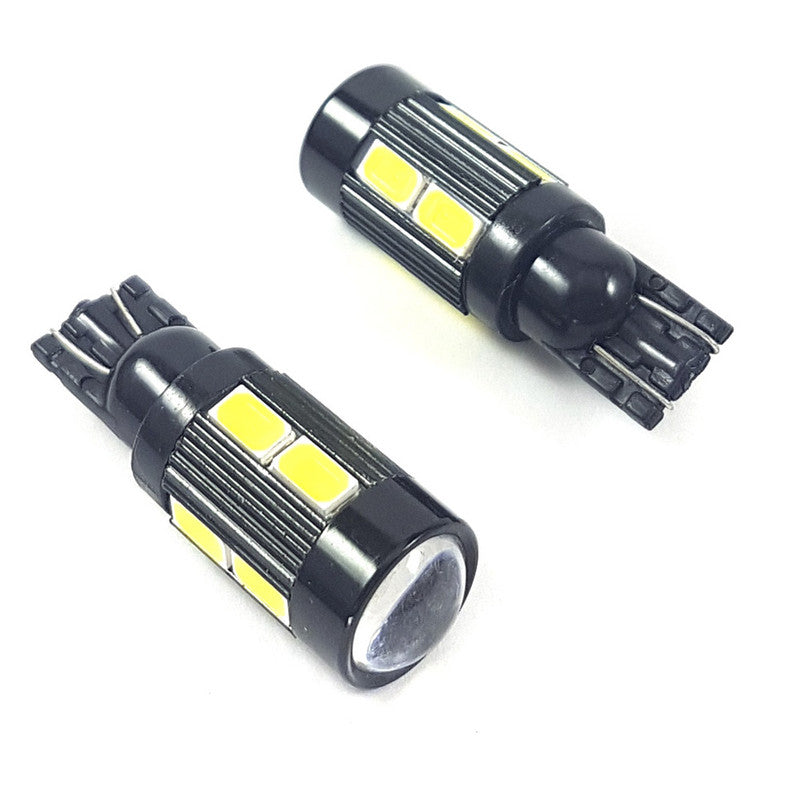 Lampara T10 10 Led Blanca 5730 Canbus x2 Un