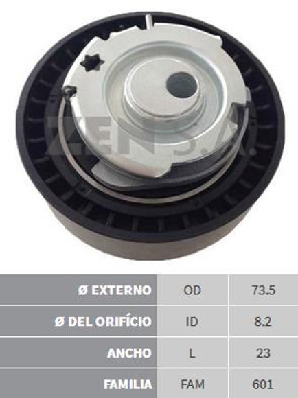 TENSOR CORREA DISTRIBUCION RENAULT MEGANE/SYMBOL 1.6 8V K7M