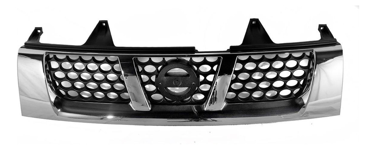 Careta Nissan Frontier D22 Cromada Y Negra 2002 A 2015