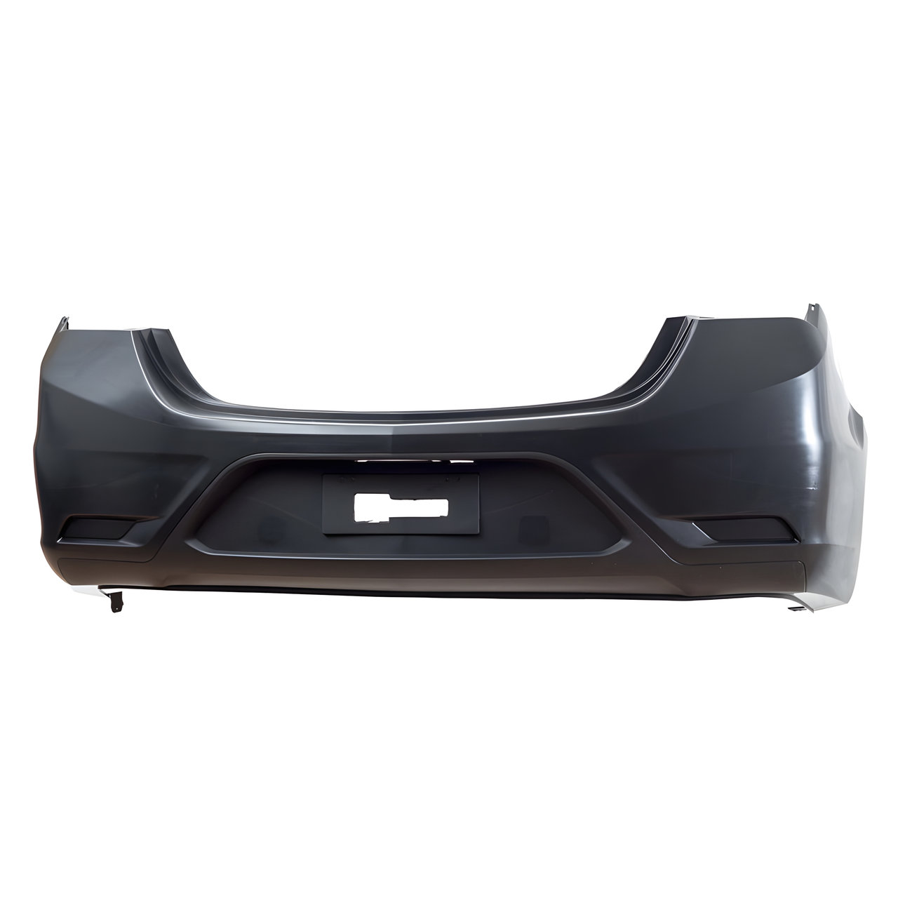 PARAGOLPE TRAS. NEGRO LISO S/AGUJ. SENSOR S/AGUJ. OJO DE GATO