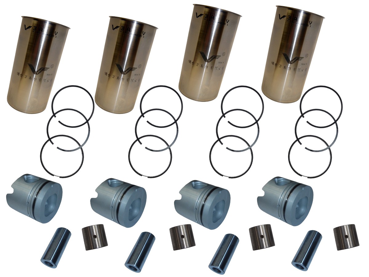 KIT CAMISA / PISTON / PERNO / AROS JMC 2.8 LISO