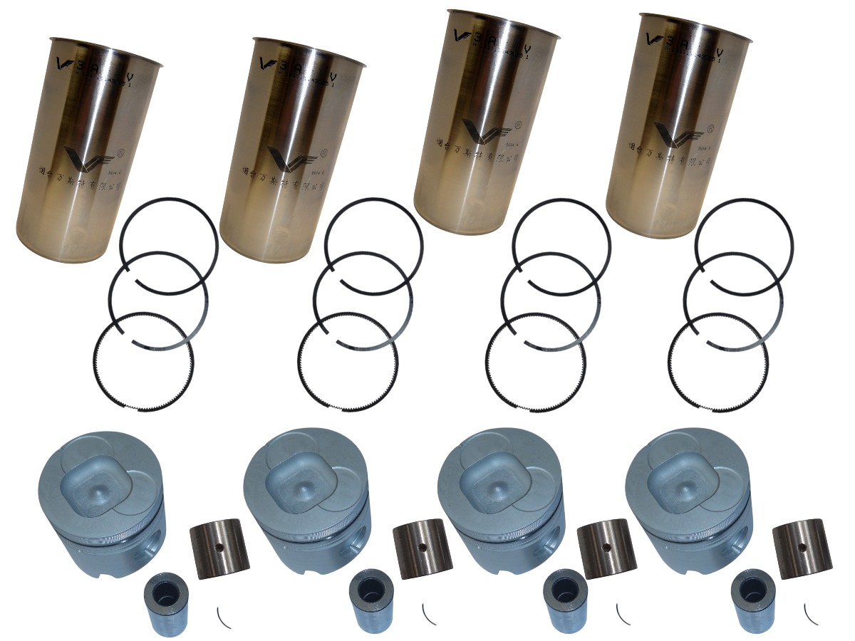 KIT CAMISA / PISTON / PERNO / AROS JMC 2.8 LISO