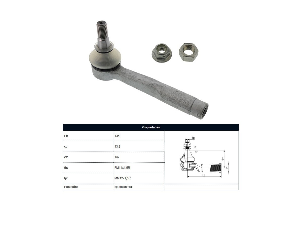 Puntero Chev Zafira/Astra/Vectra 99-16 Der/Izq