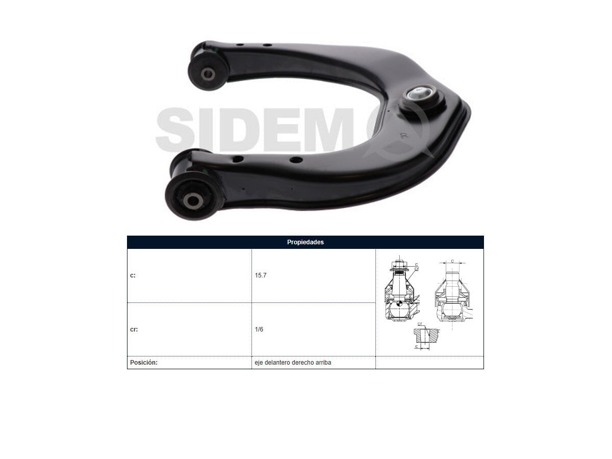 Parilla De Suspension Delantera Volks Amarok 4X2 - 4X4 11-25 Der
