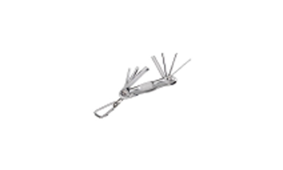 JUEGO DE LLAVES HEXAGONALES PLEGABLES RONIX DE 1,5 A 8MM