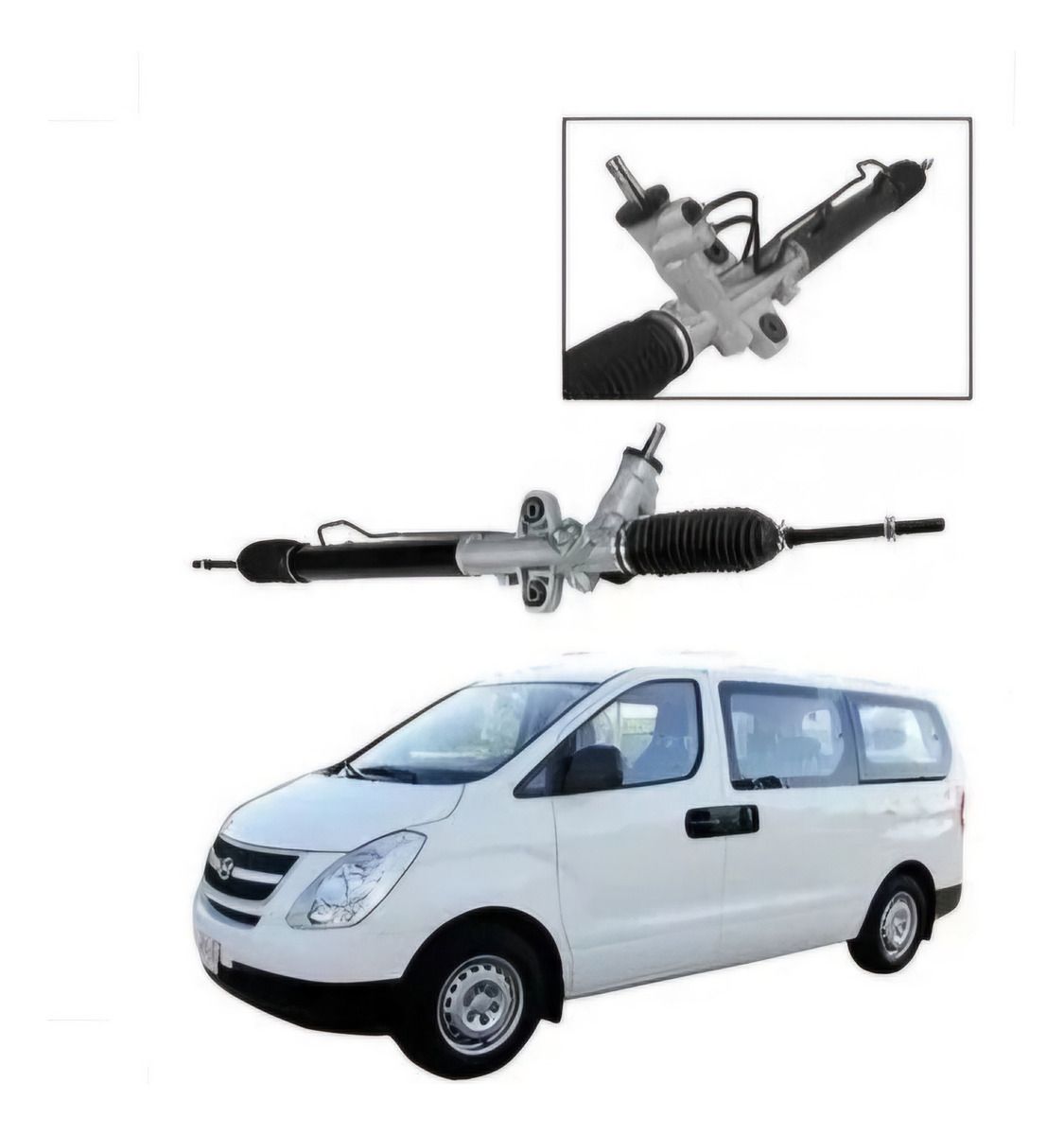 Cremallera Hidráulica Hyundai H1 2008 A 2020