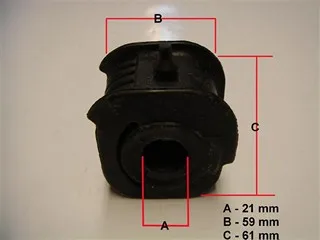 BUJE BASTIDOR INF DER MITSUBISHI LANCER 89 (GDE)