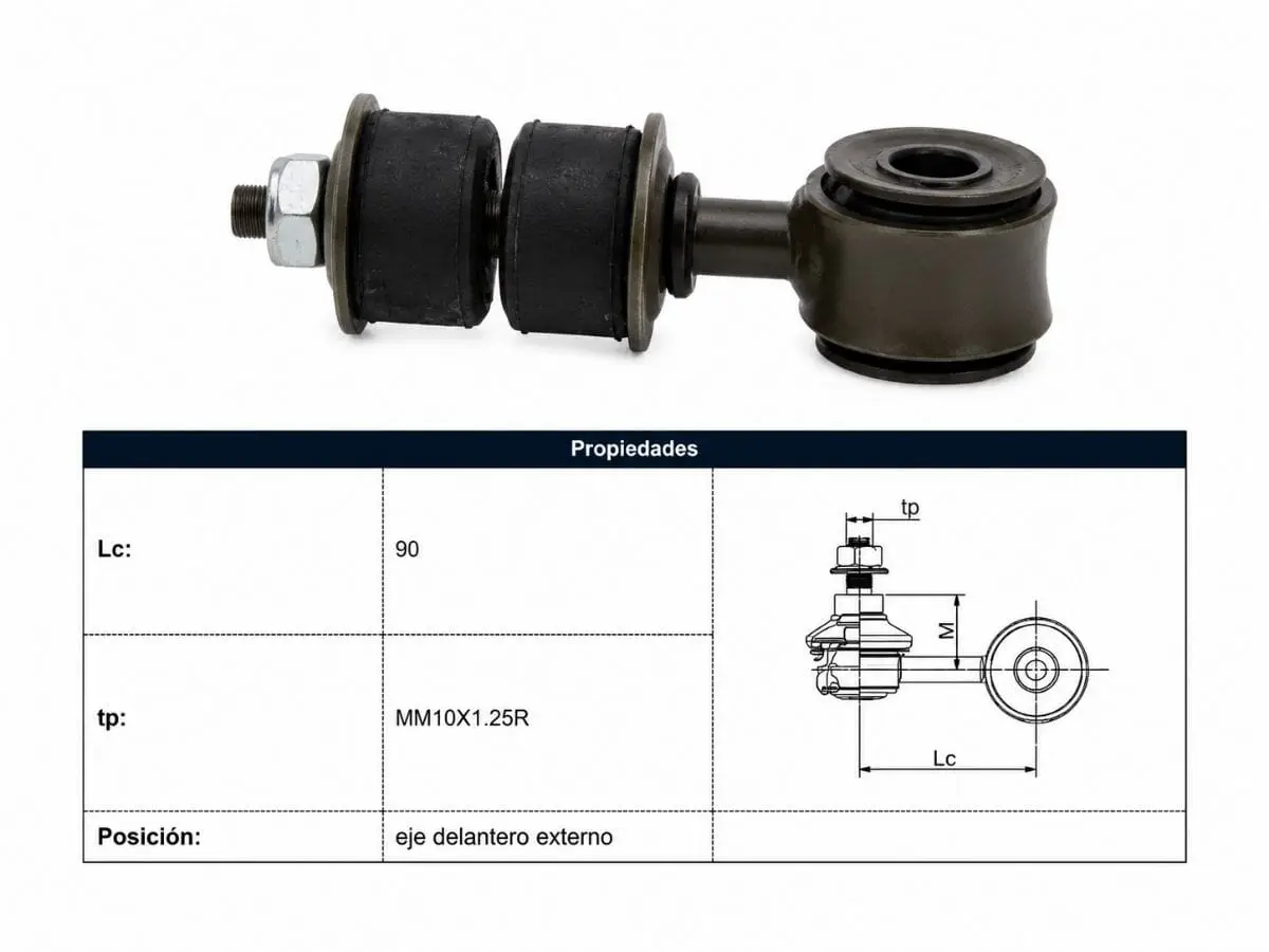Bieleta Fiat Brava 96-01 Der/Izq