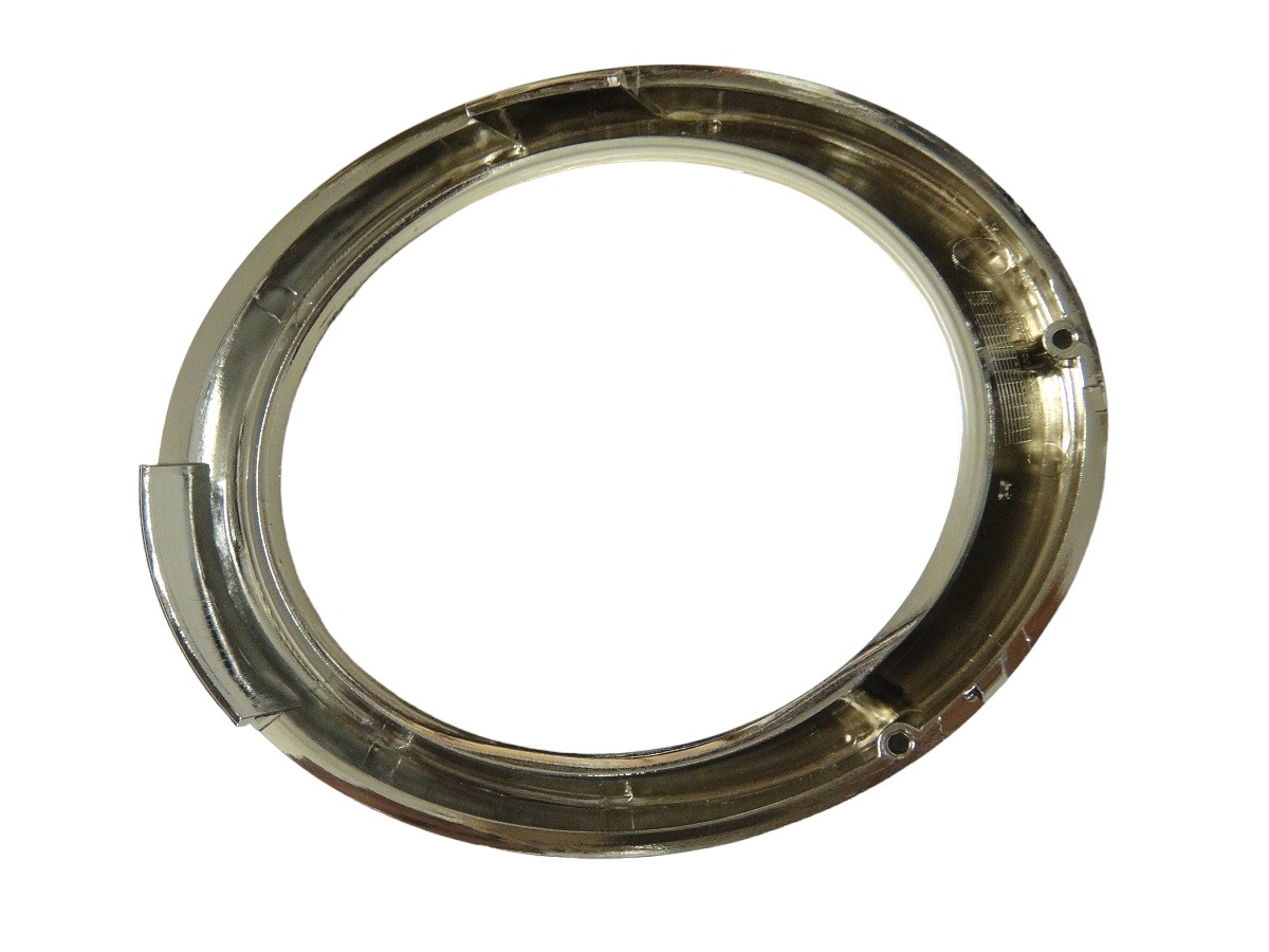 MOLDURA FARO CAMINERO DERECHO CHEVROLET AVEO G3 (CROMADO)
