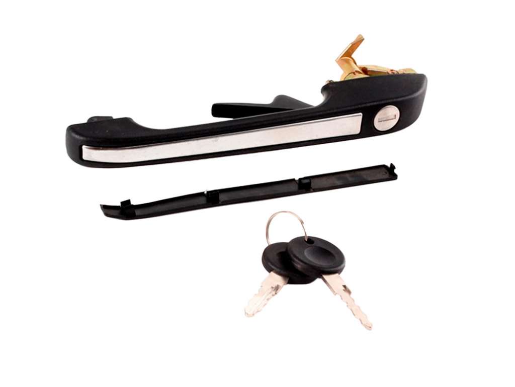 MANIJA PUERTA EXTERIOR VW GOL NEGRA D. C/LLAVE